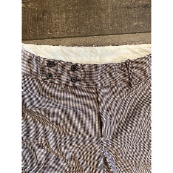 Banana Republic Jackson Fit Stretch Petite Wool Wide Leg Trouser Pant Size 10P - Picture 6 of 9